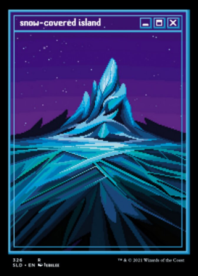 Snow-Covered Island (326) [Secret Lair Drop Series]