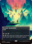 Terrain Generator (0178) (Borderless) (Galaxy Foil) [Edge of Eternities: Stellar Sights]