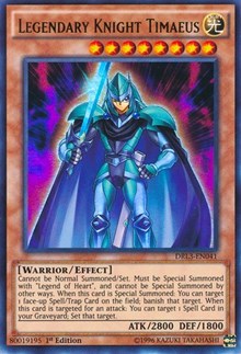 Legendary Knight Timaeus [DRL3-EN041] Ultra Rare