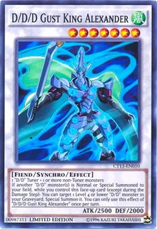 D/D/D Gust King Alexander [CT13-EN010] Super Rare