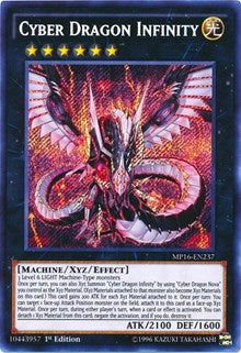 Cyber Dragon Infinity [MP16-EN237] Secret Rare
