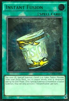 Instant Fusion [OP04-EN002] Ultimate Rare