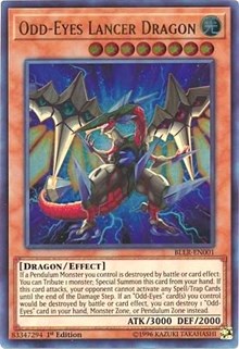 Odd-Eyes Lancer Dragon [BLLR-EN001] Ultra Rare