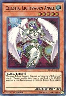 Celestia, Lightsworn Angel [BLLR-EN040] Ultra Rare