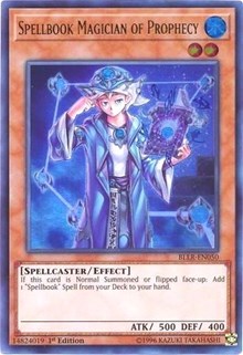 Spellbook Magician of Prophecy [BLLR-EN050] Ultra Rare