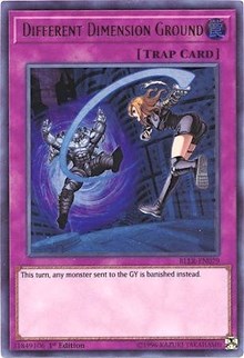 Different Dimension Ground [BLLR-EN079] Ultra Rare