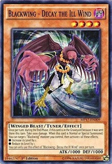 Blackwing - Decay the Ill Wind [MP17-EN009] Common