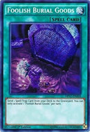 Foolish Burial Goods [MP17-EN218] Secret Rare