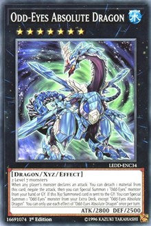 Odd-Eyes Absolute Dragon [LEDD-ENC34] Common