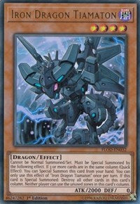 Iron Dragon Tiamaton [FLOD-EN032] Ultra Rare