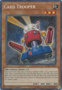 Card Trooper [BLRR-EN053] Secret Rare