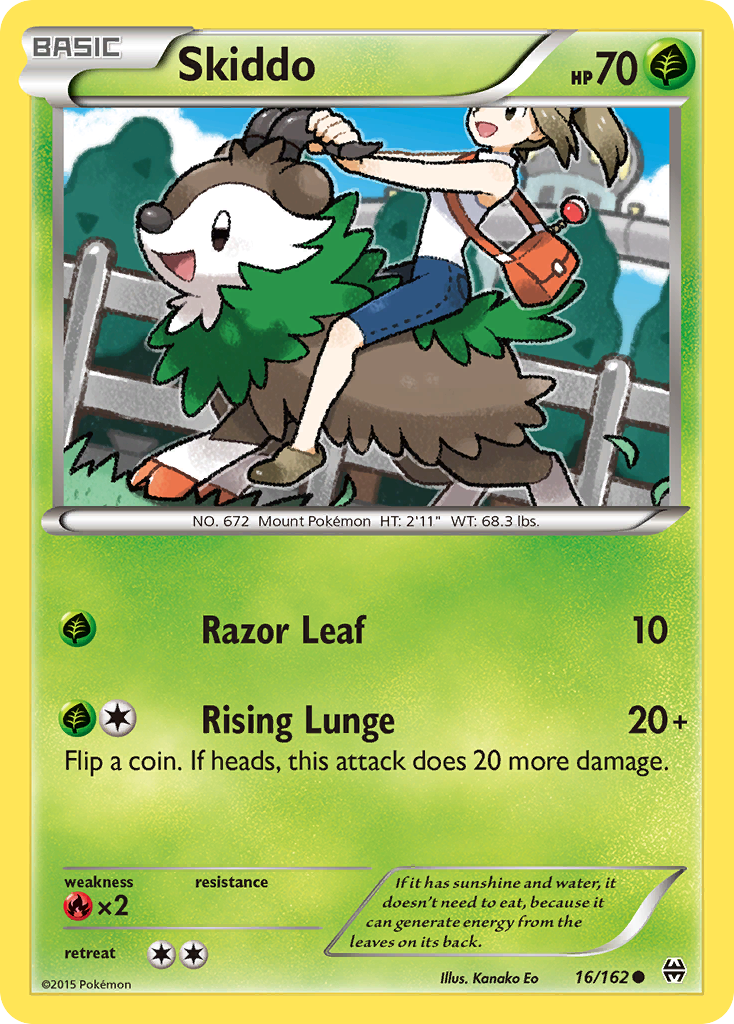 Skiddo (16/162) [XY: BREAKthrough]