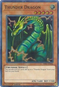 Thunder Dragon [HISU-EN046] Super Rare