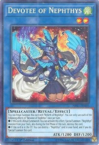 Devotee of Nephthys [HISU-EN005] Secret Rare