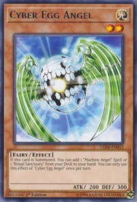 Cyber Egg Angel [LED4-EN013] Rare