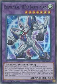 Elemental HERO Brave Neos [SAST-EN035] Super Rare