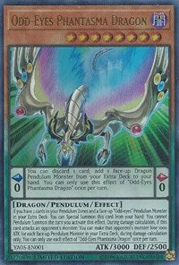 Odd-Eyes Phantasma Dragon [YA05-EN001] Ultra Rare