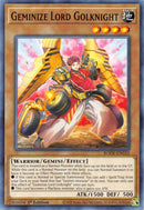 Geminize Lord Golknight [BODE-EN032] Common