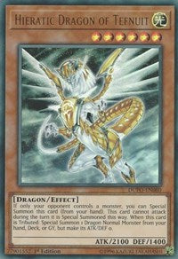 Hieratic Dragon of Tefnuit [DUPO-EN080] Ultra Rare