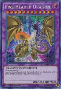 Five-Headed Dragon [BLHR-EN000] Secret Rare