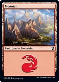 Mountain (297) [Commander 2019]