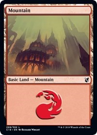 Mountain (299) [Commander 2019]