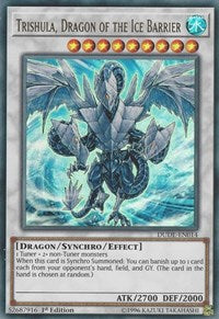 Trishula, Dragon of the Ice Barrier [DUDE-EN014] Ultra Rare