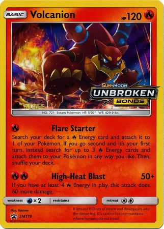 Volcanion - SM179 (Prerelease Promo) [Staff] [SM Promos]