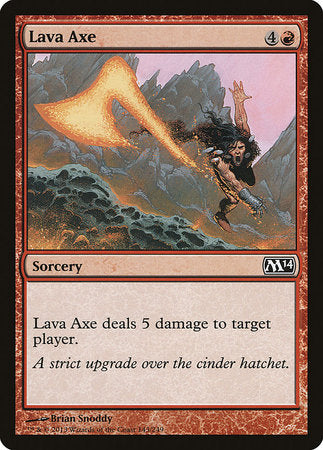 Lava Axe [Magic 2014]