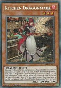 Kitchen Dragonmaid [MYFI-EN018] Secret Rare