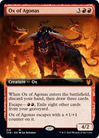 Ox of Agonas (Extended Art) [Theros Beyond Death]