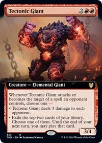 Tectonic Giant (Extended Art) [Theros Beyond Death]