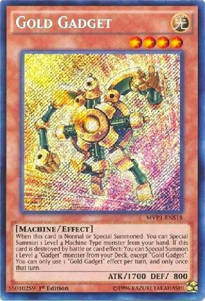 Gold Gadget [MVP1-ENS18] Secret Rare