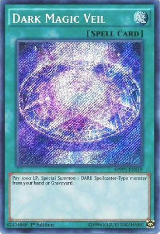 Dark Magic Veil [MVP1-ENS19] Secret Rare