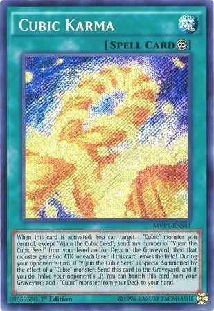 Cubic Karma [MVP1-ENS41] Secret Rare