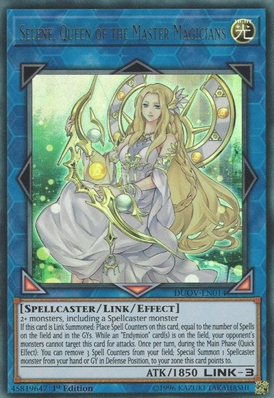 Selene, Queen of the Master Magicians [DUOV-EN014] Ultra Rare