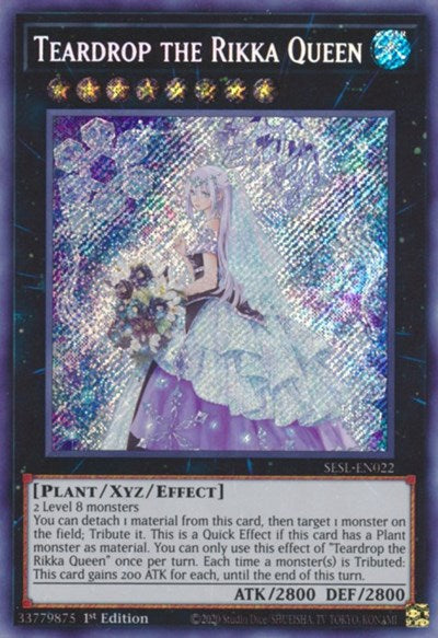 Teardrop the Rikka Queen [SESL-EN022] Secret Rare