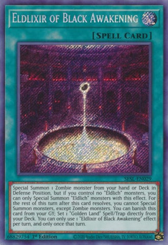Eldlixir of Black Awakening [SESL-EN029] Secret Rare