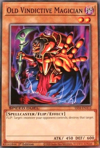 Old Vindictive Magician [SS04-ENA12] Common
