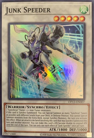 Junk Speeder [OP13-EN007] Super Rare