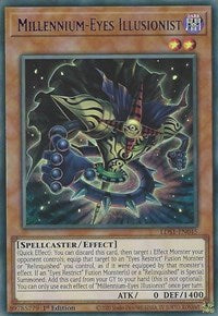 Millennium-Eyes Illusionist (Purple) [LDS1-EN045] Ultra Rare