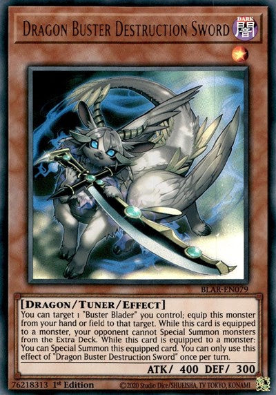 Dragon Buster Destruction Sword [BLAR-EN079] Ultra Rare