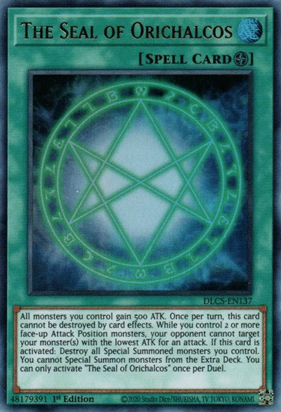 The Seal of Orichalcos [DLCS-EN137] Ultra Rare