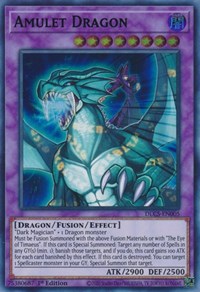 Amulet Dragon (Green) [DLCS-EN005] Ultra Rare