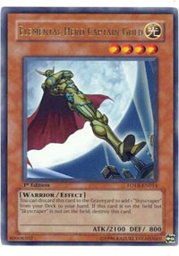 Elemental Hero Captain Gold [FOTB-EN014] Ultra Rare