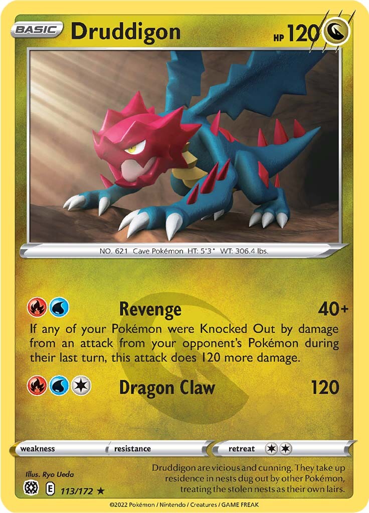 Druddigon (113/172) [Sword & Shield: Brilliant Stars]