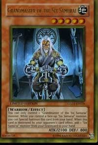 Grandmaster of the Six Samurai [GLD1-EN026] Gold Rare