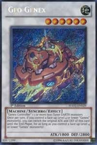 Geo Genex [HA02-EN029] Secret Rare
