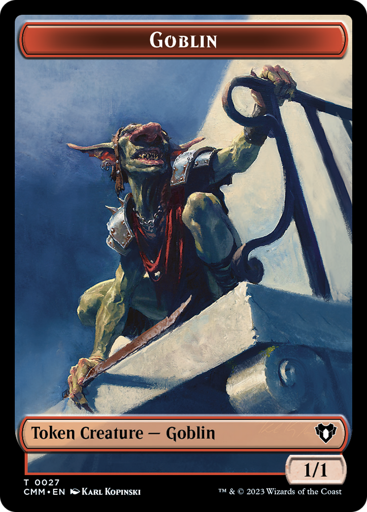 Goblin Token [Commander Masters Tokens]