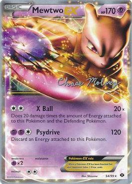 Mewtwo EX (54/99) (Eeltwo - Chase Moloney) [World Championships 2012]